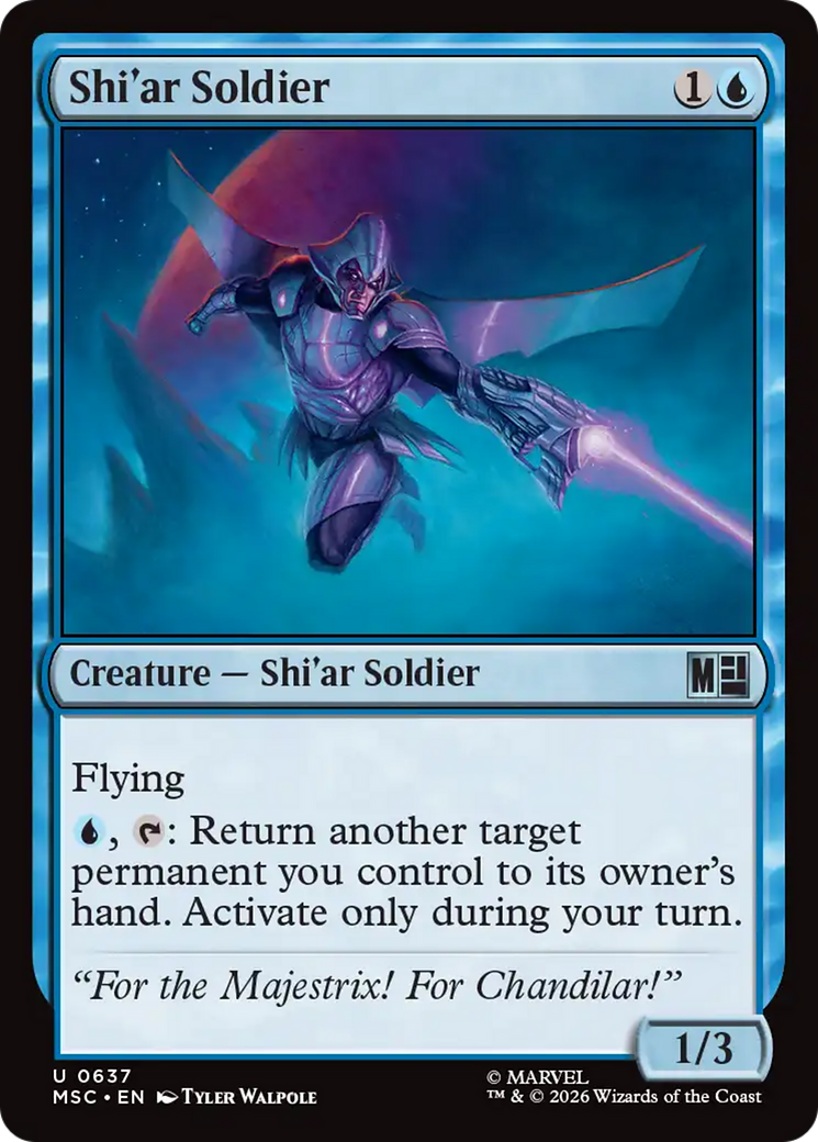 Shi'ar Soldier [Marvel Super Heroes Commander] | Exor Games New Glasgow