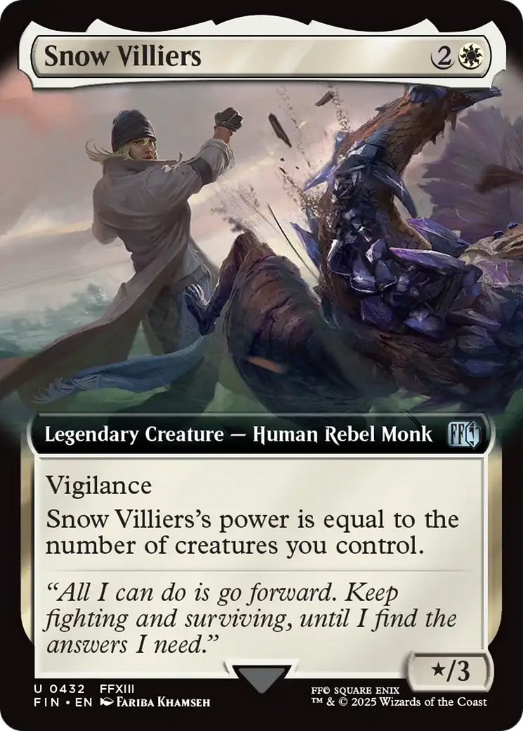 Snow Villiers (Extended Art) [FINAL FANTASY] | Exor Games New Glasgow