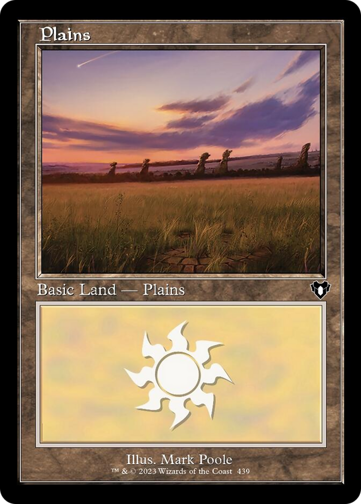 Plains (439) (Retro) [Commander Masters] | Exor Games New Glasgow