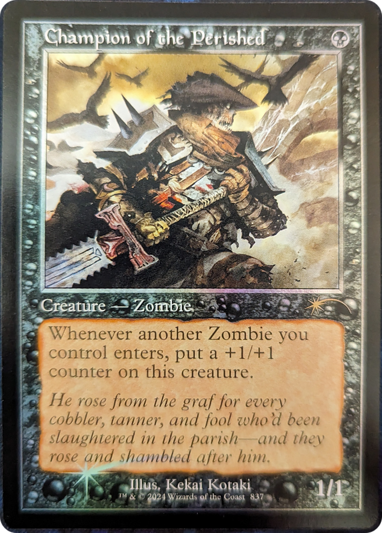 Champion of the Perished (Retro Frame) [Secret Lair Drop Series] | Exor Games New Glasgow