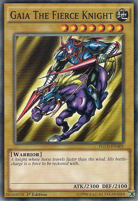 Gaia The Fierce Knight [YGLD-ENA05] Common | Exor Games New Glasgow