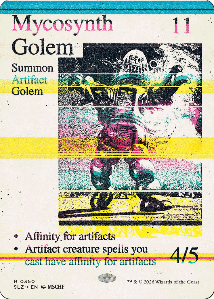 Mycosynth Golem (0350) [Secret Lair x MSCHF: The Zeta Set] | Exor Games New Glasgow