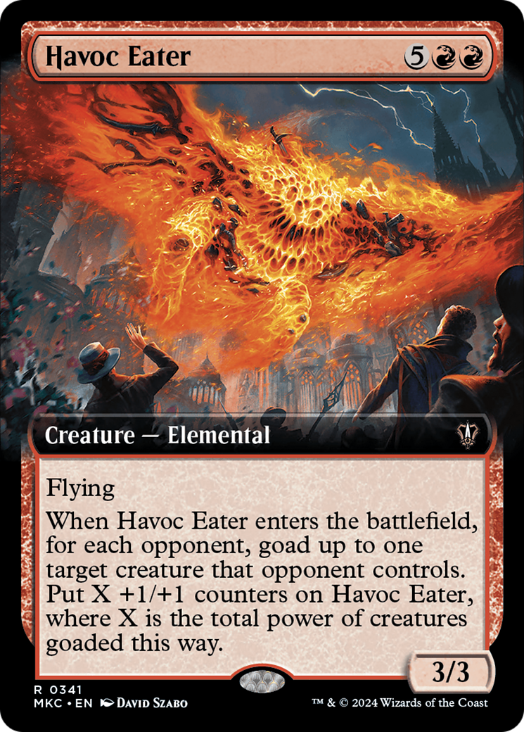 Havoc Eater (Extended Art) [Murders at Karlov Manor Commander] | Exor Games New Glasgow