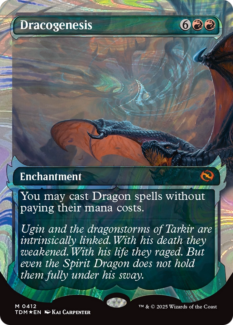 Dracogenesis (0412) (Showcase) (Halo Foil) [Tarkir: Dragonstorm] | Exor Games New Glasgow