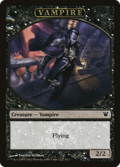 Vampire (0007) // Vampire (0008) Double-Sided Token [Innistrad Remastered Tokens] | Exor Games New Glasgow