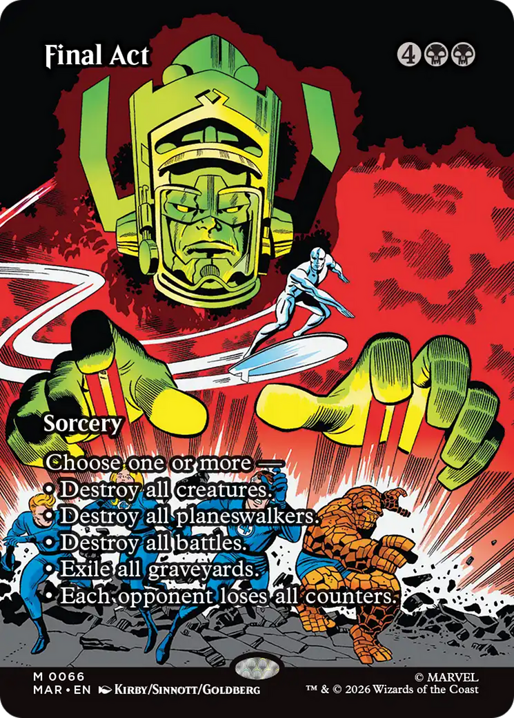 Final Act (Borderless) [Marvel Universe: Eternal-Legal] | Exor Games New Glasgow