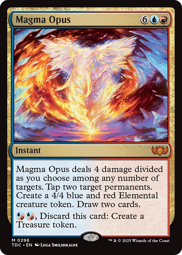 Magma Opus [Tarkir: Dragonstorm Commander] | Exor Games New Glasgow