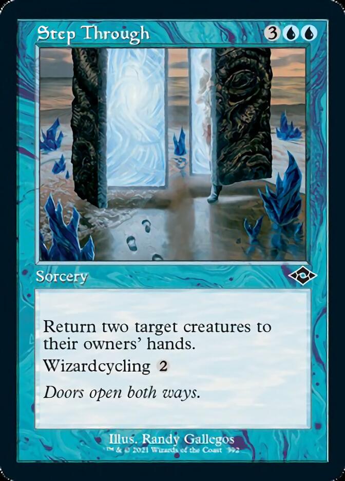 Step Through (Retro Foil Etched) [Modern Horizons 2] | Exor Games New Glasgow