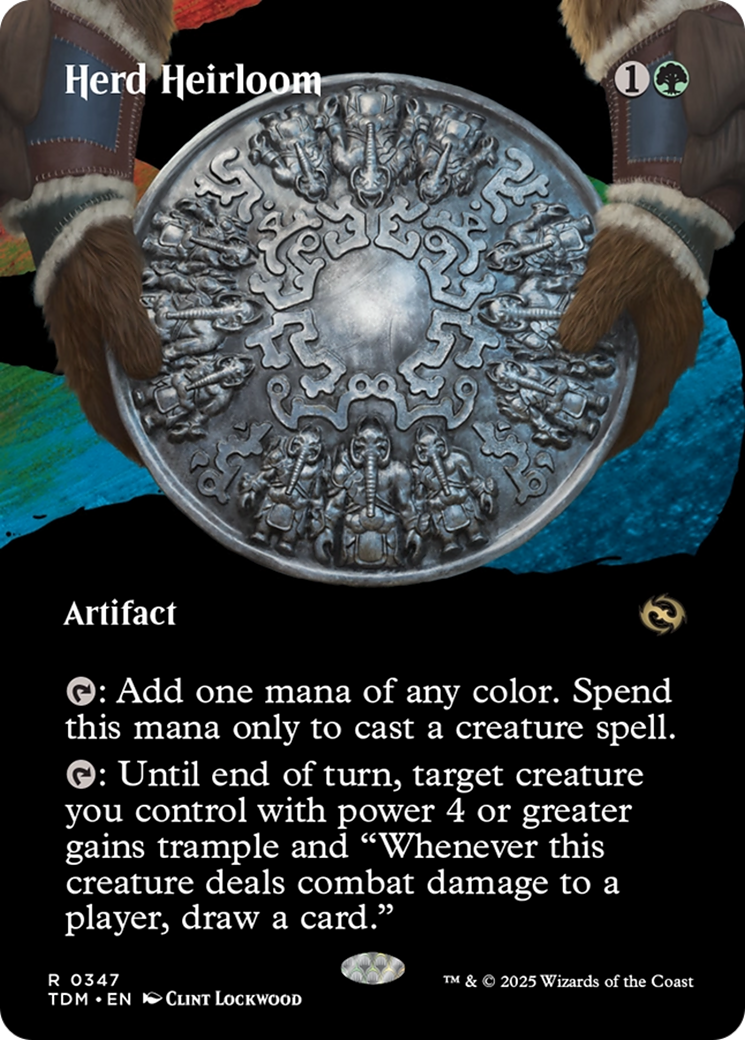 Herd Heirloom (Borderless) [Tarkir: Dragonstorm] | Exor Games New Glasgow
