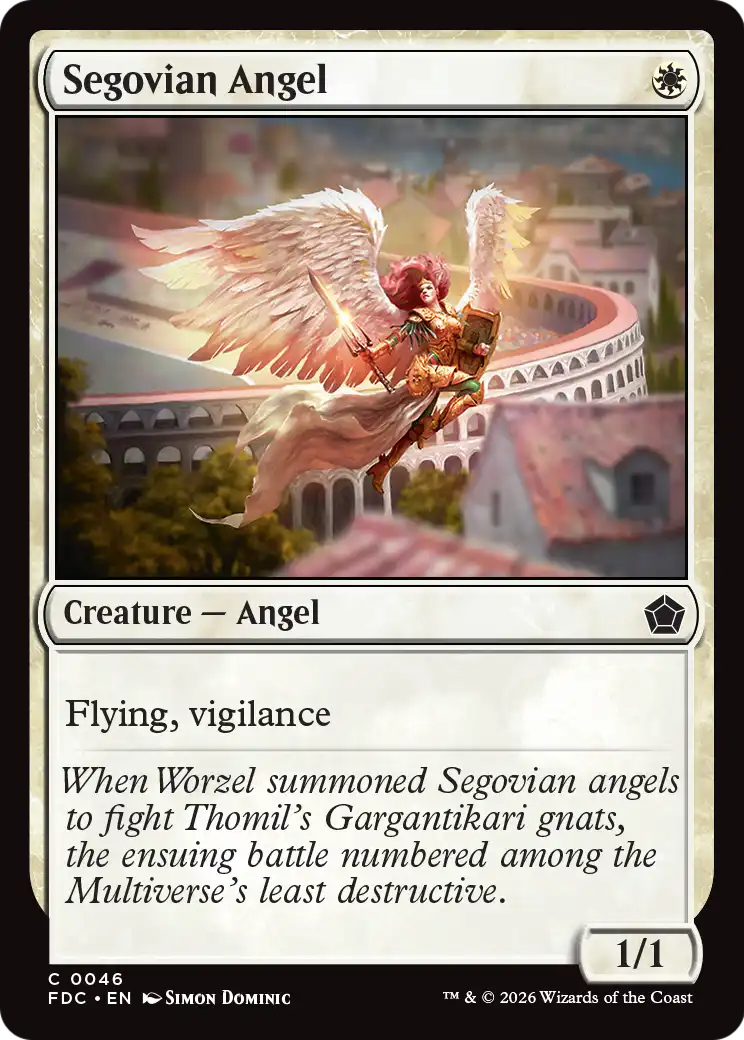 Segovian Angel [Foundations Commander] | Exor Games New Glasgow