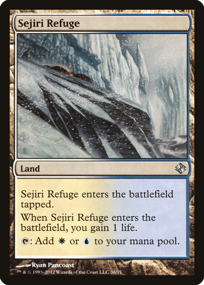 Sejiri Refuge [Duel Decks: Venser vs. Koth] | Exor Games New Glasgow