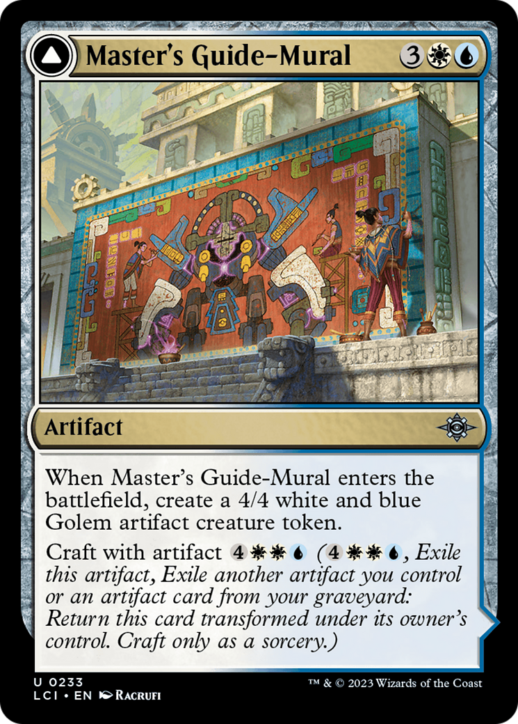 Master's Guide-Mural // Master's Manufactory [The Lost Caverns of Ixalan] | Exor Games New Glasgow