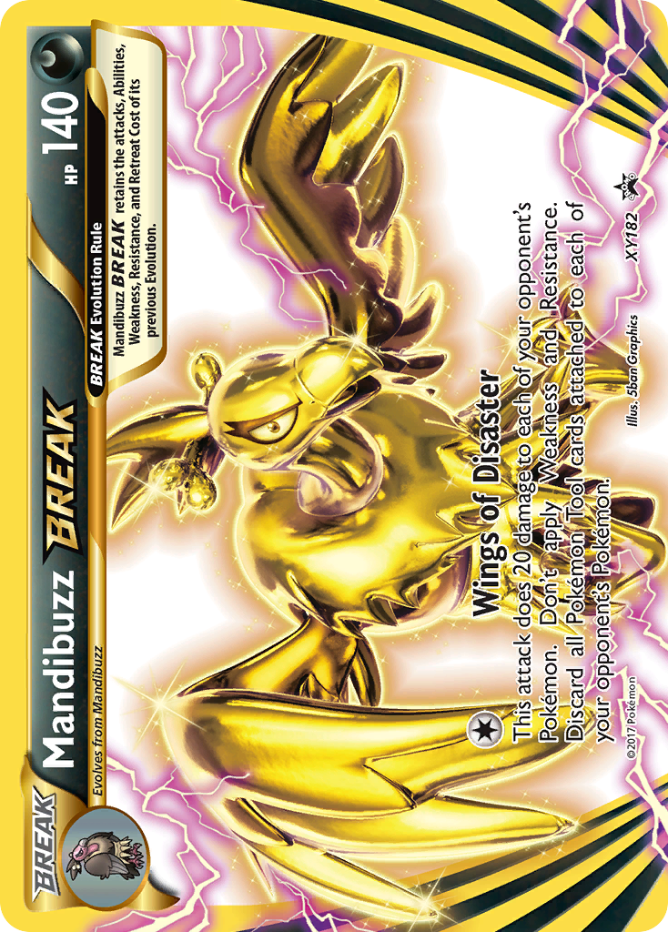 Mandibuzz BREAK (XY182) [XY: Black Star Promos] | Exor Games New Glasgow