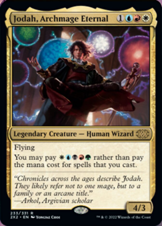 Jodah, Archmage Eternal [Double Masters 2022] | Exor Games New Glasgow