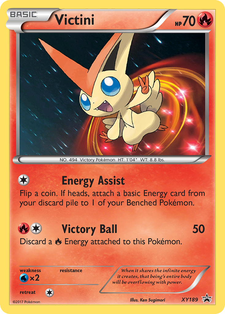 Victini (XY189) [XY: Black Star Promos] | Exor Games New Glasgow