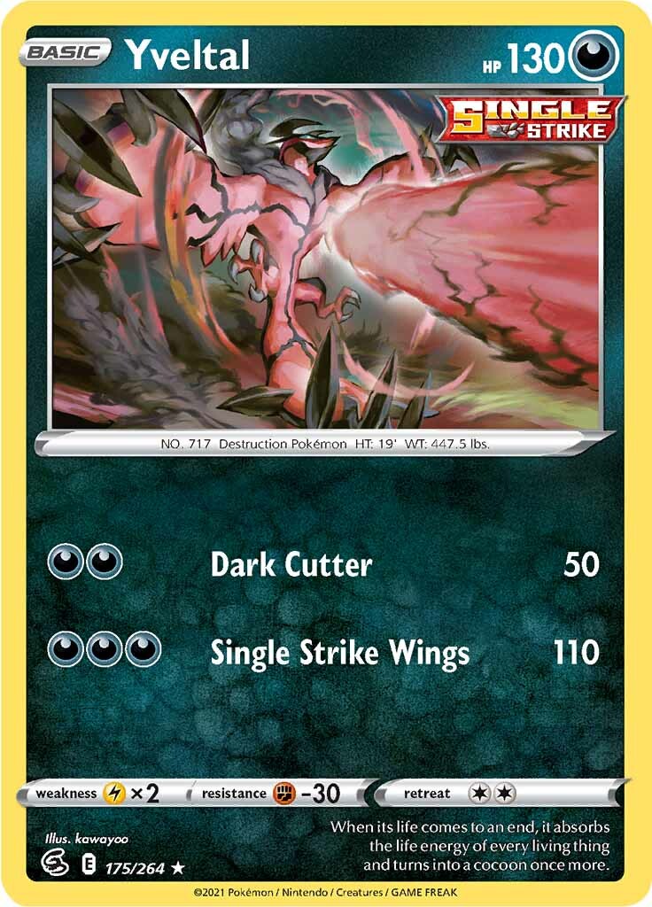 Yveltal (175/264) [Sword & Shield: Fusion Strike] | Exor Games New Glasgow