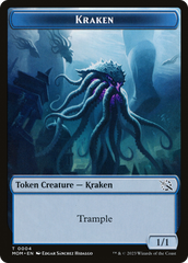 Soldier // Kraken Double-Sided Token [March of the Machine Tokens] | Exor Games New Glasgow