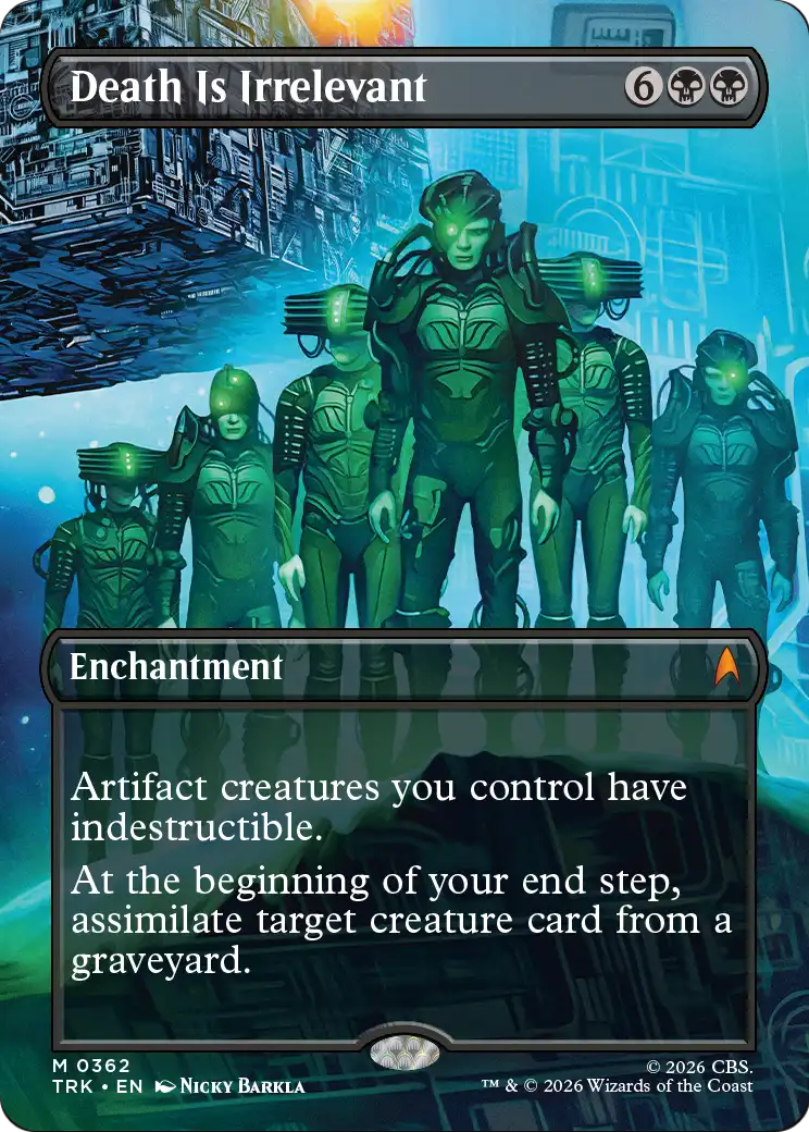 Death Is Irrelevant (Borderless) [Star Trek] | Exor Games New Glasgow