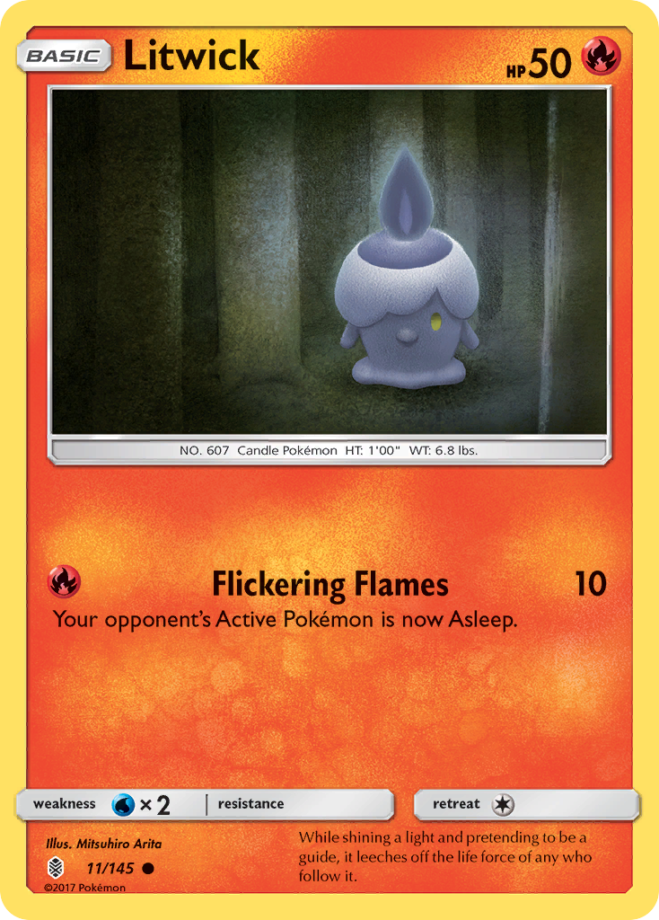 Litwick (11/145) [Sun & Moon: Guardians Rising] | Exor Games New Glasgow