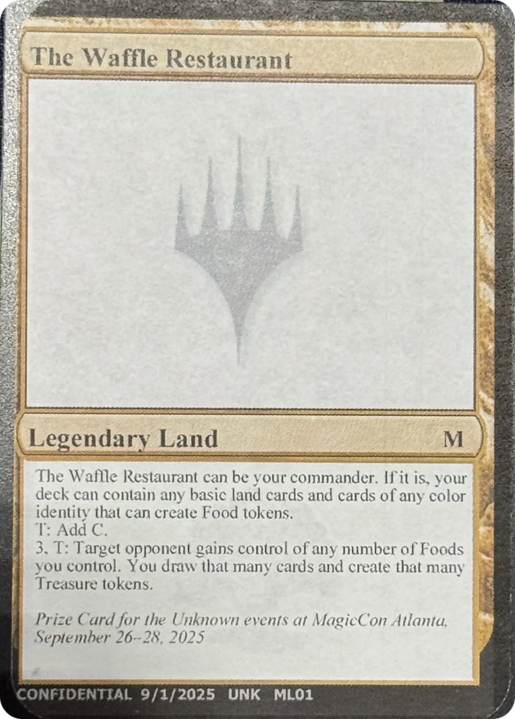 The Waffle Restaurant [Unknown Event] | Exor Games New Glasgow