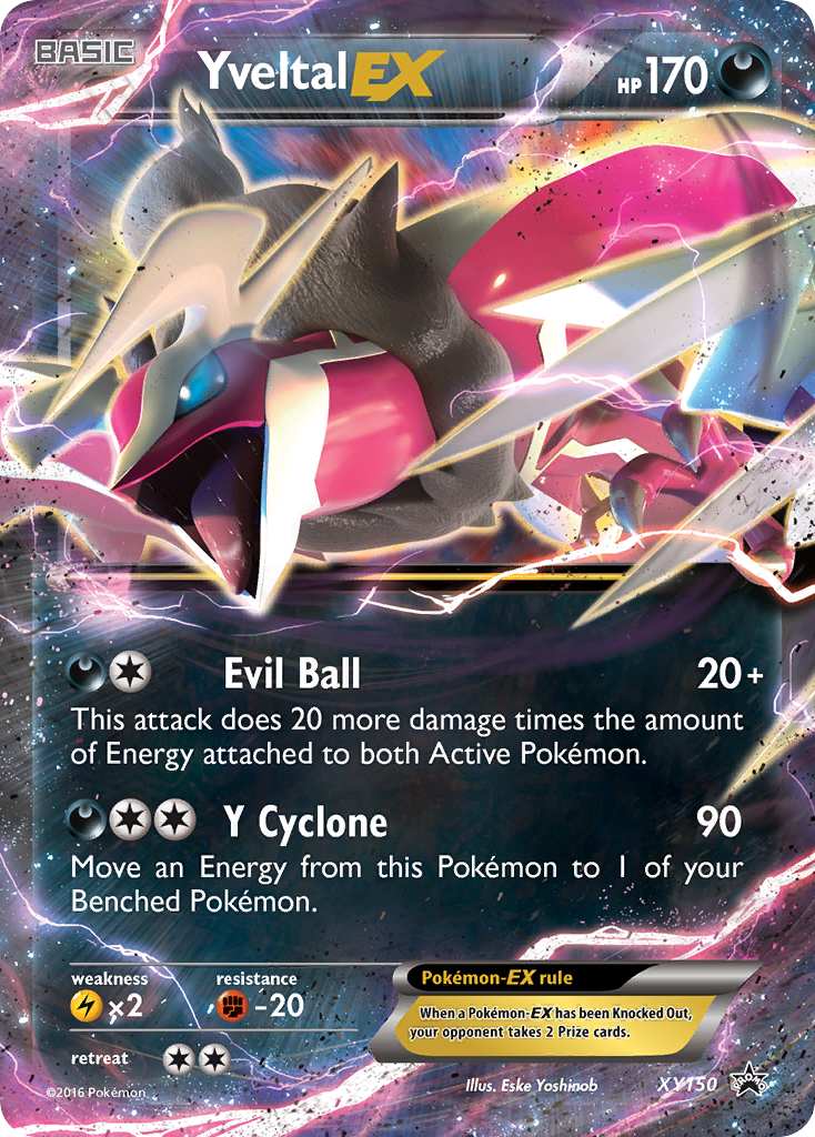 Yveltal EX (XY150) [XY: Black Star Promos] | Exor Games New Glasgow