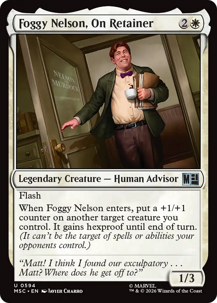 Foggy Nelson, On Retainer [Marvel Super Heroes Commander] | Exor Games New Glasgow