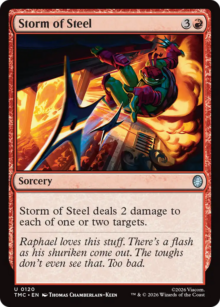 Storm of Steel [Teenage Mutant Ninja Turtles Commander] | Exor Games New Glasgow