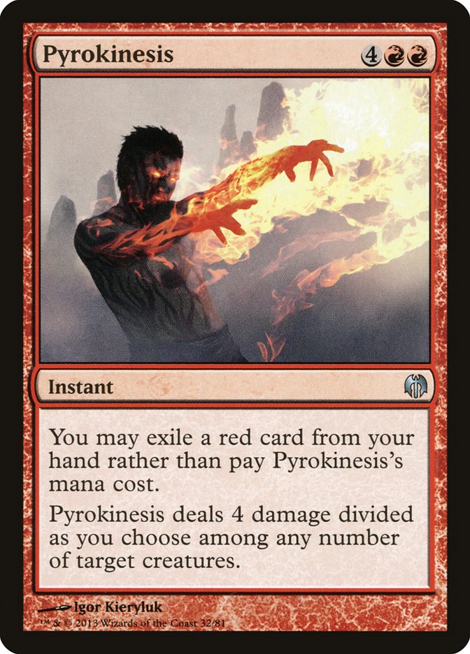 Pyrokinesis [Duel Decks: Heroes vs. Monsters] | Exor Games New Glasgow