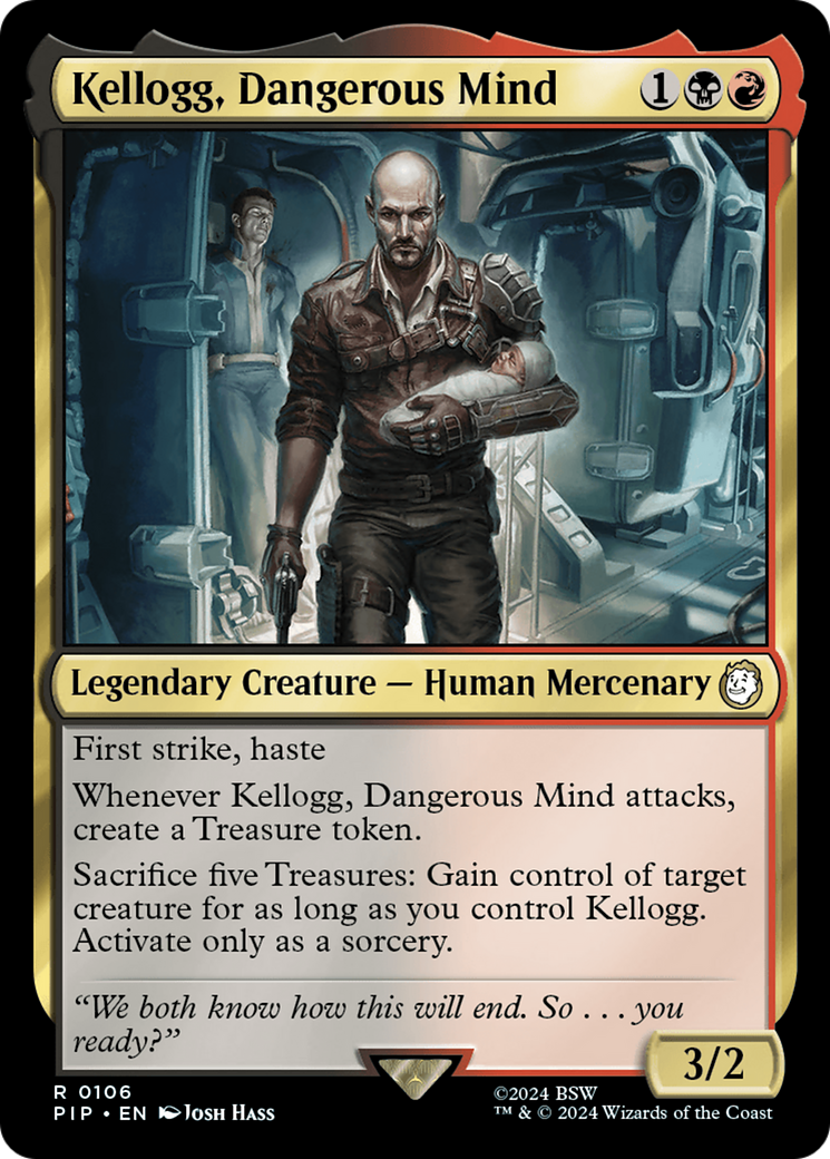 Kellogg, Dangerous Mind [Fallout] | Exor Games New Glasgow