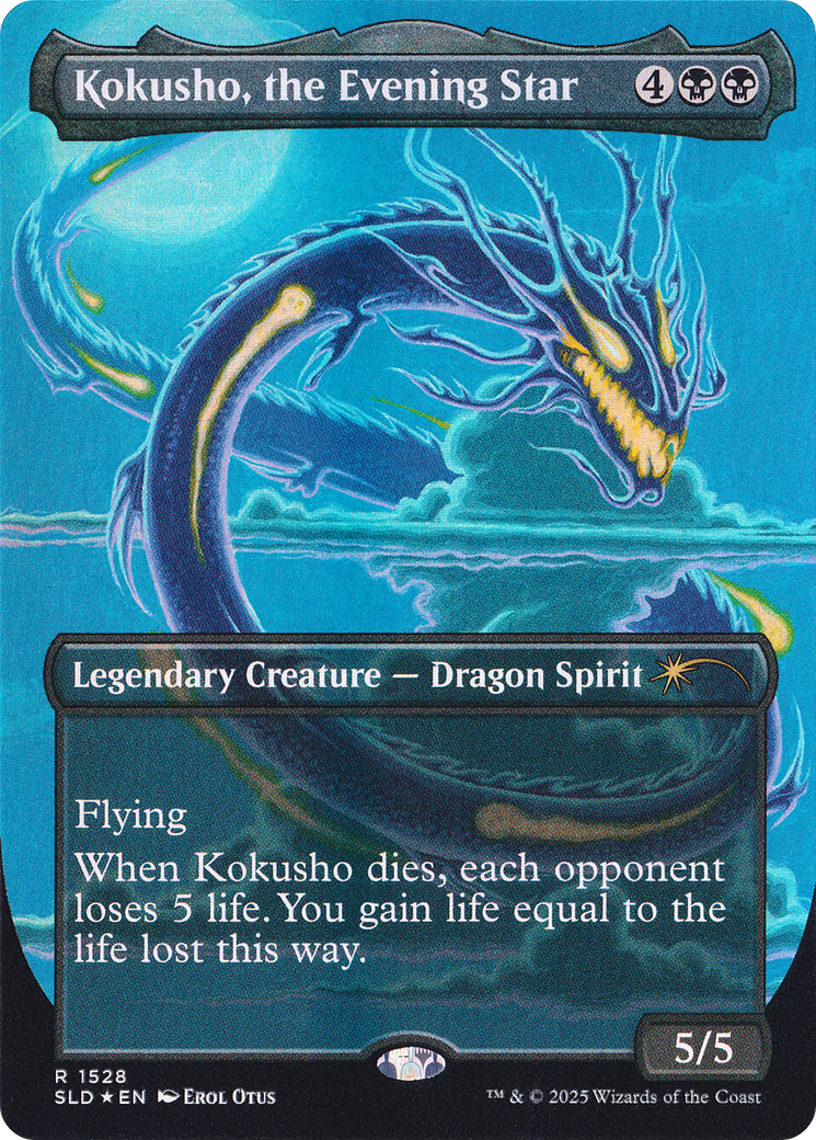Kokusho, the Evening Star (Rainbow Foil) [Secret Lair Drop Series] | Exor Games New Glasgow