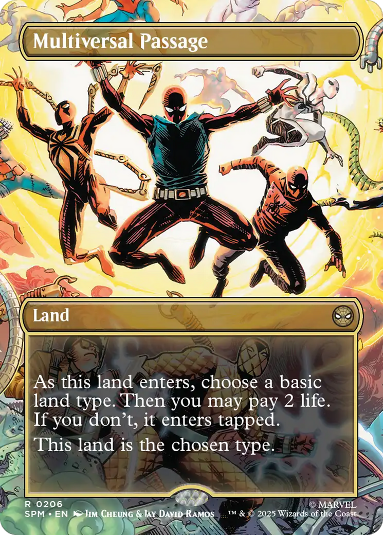 Multiversal Passage (Borderless) [Marvel's Spider-Man] | Exor Games New Glasgow