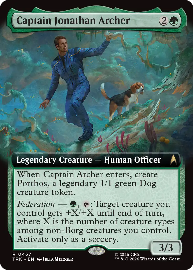 Captain Jonathan Archer (Extended Art) [Star Trek] | Exor Games New Glasgow