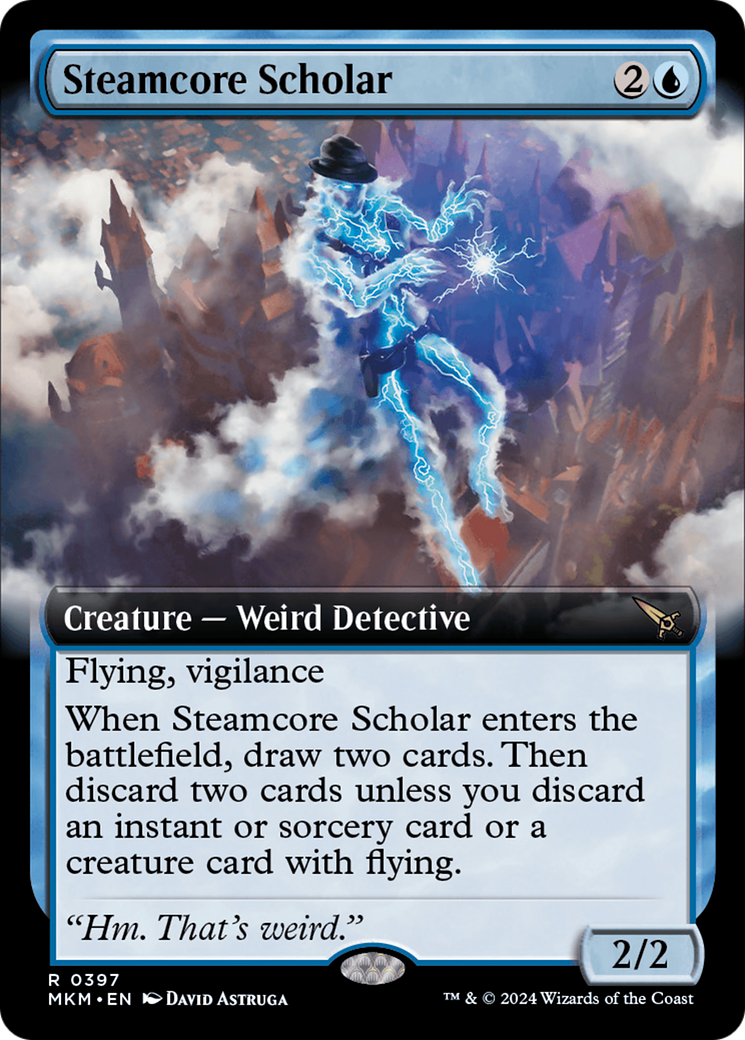 Steamcore Scholar (Extended Art) [Murders at Karlov Manor] | Exor Games New Glasgow