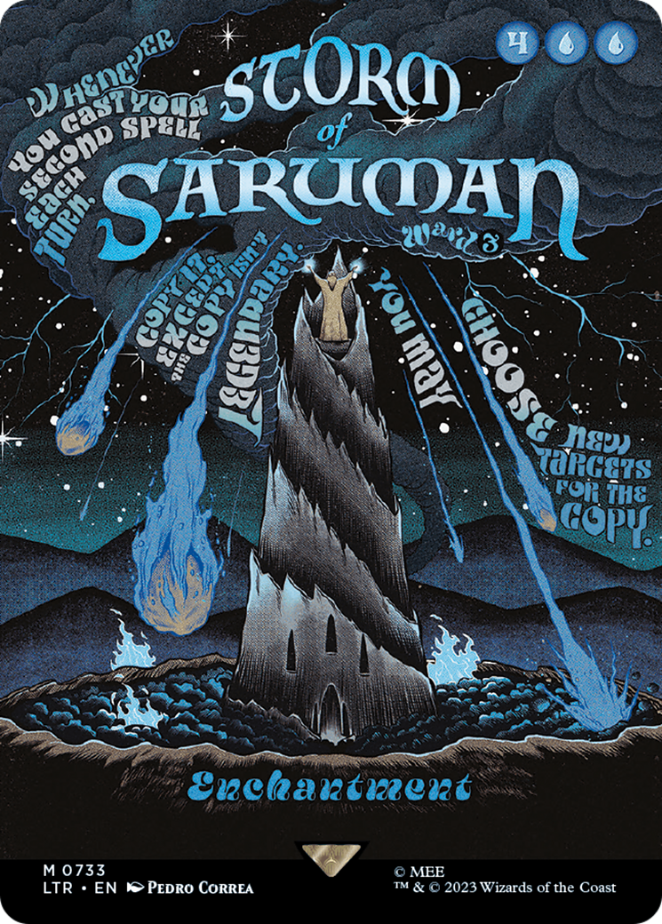 Storm of Saruman (Borderless Poster) [The Lord of the Rings: Tales of Middle-Earth] | Exor Games New Glasgow