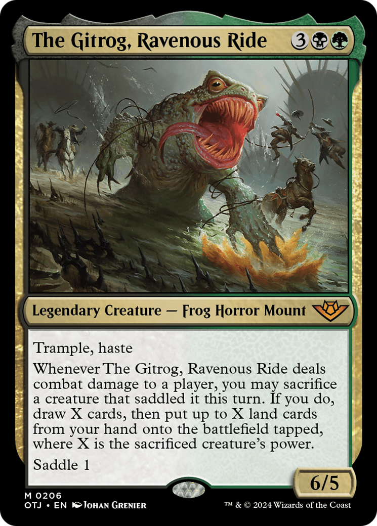 The Gitrog, Ravenous Ride [Outlaws of Thunder Junction] | Exor Games New Glasgow