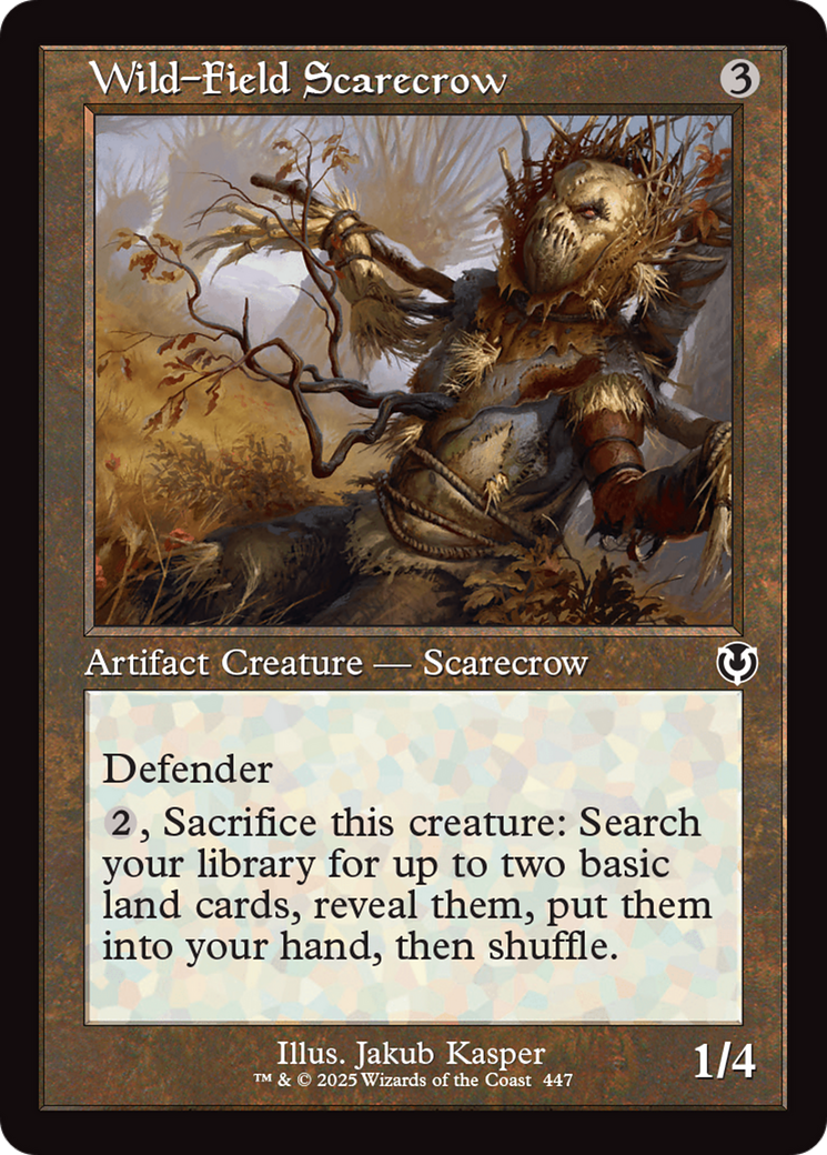 Wild-Field Scarecrow (Retro Frame) [Innistrad Remastered] | Exor Games New Glasgow