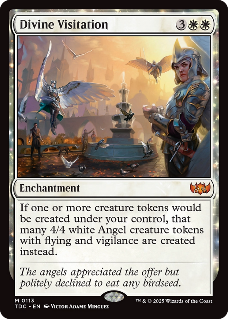Divine Visitation [Tarkir: Dragonstorm Commander] | Exor Games New Glasgow