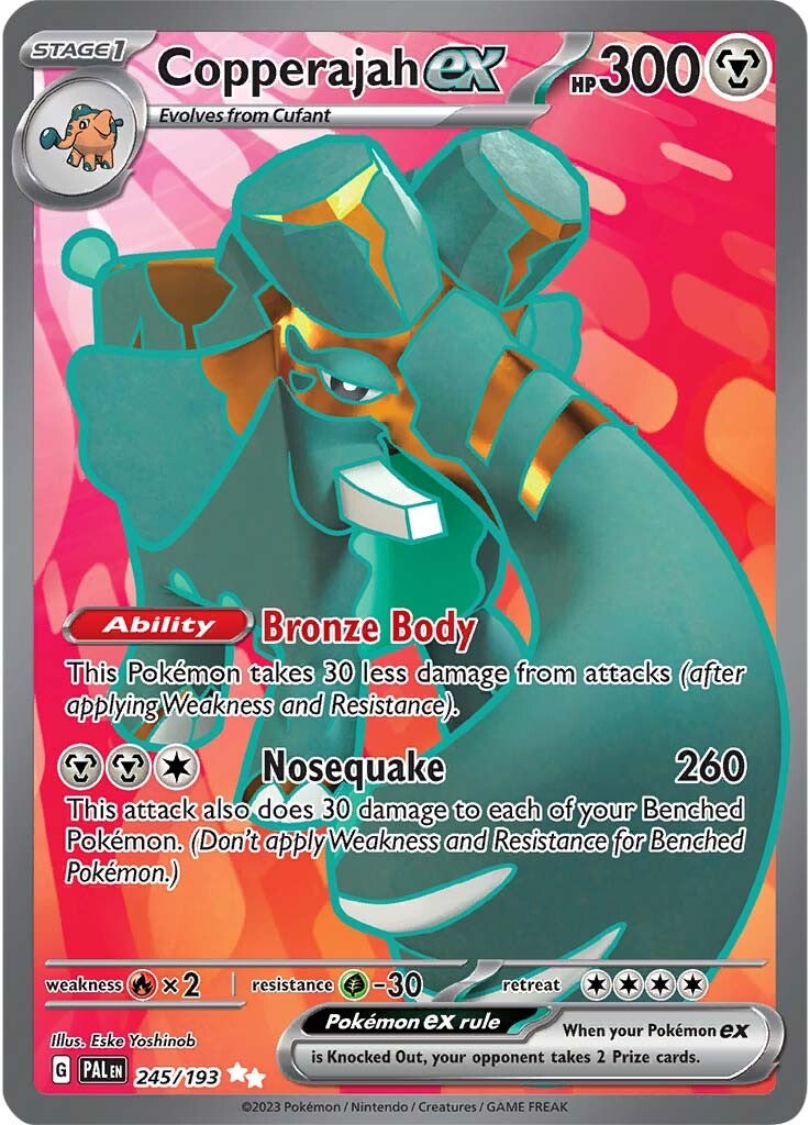 Copperajah ex (245/193) [Scarlet & Violet: Paldea Evolved] | Exor Games New Glasgow