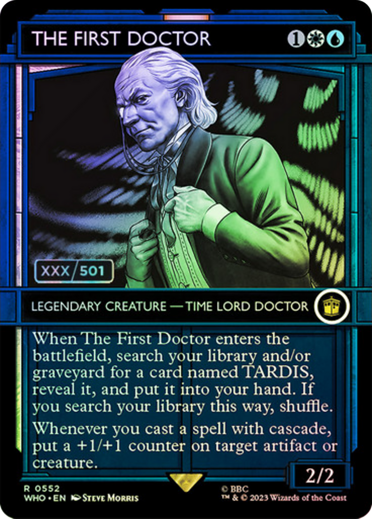 The First Doctor (Serial Numbered) [Doctor Who] | Exor Games New Glasgow