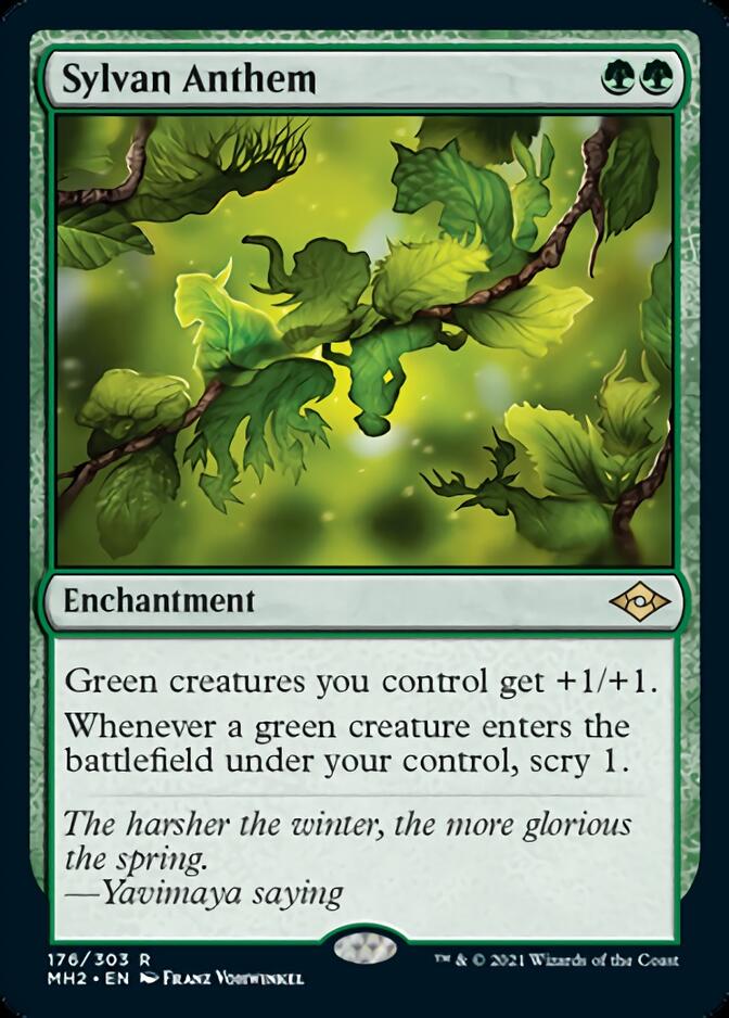 Sylvan Anthem [Modern Horizons 2] | Exor Games New Glasgow