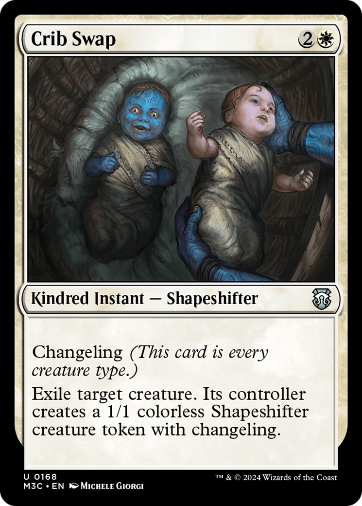 Crib Swap (Ripple Foil) [Modern Horizons 3 Commander] | Exor Games New Glasgow