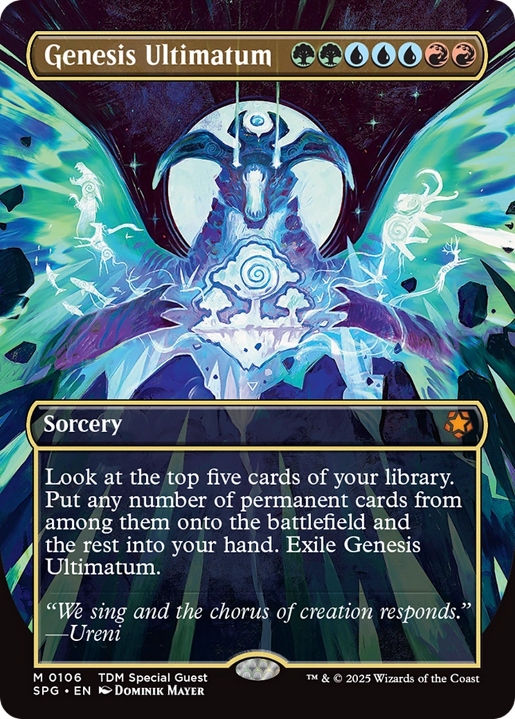 Genesis Ultimatum (Borderless) [Tarkir: Dragonstorm Special Guests] | Exor Games New Glasgow