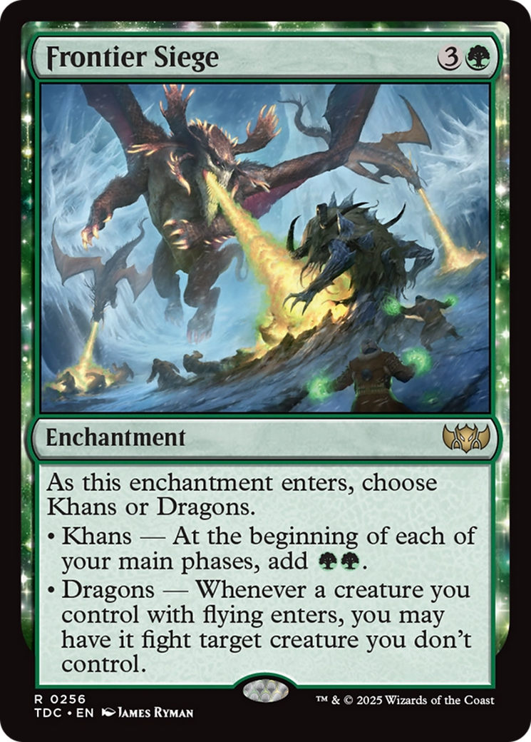 Frontier Siege [Tarkir: Dragonstorm Commander] | Exor Games New Glasgow