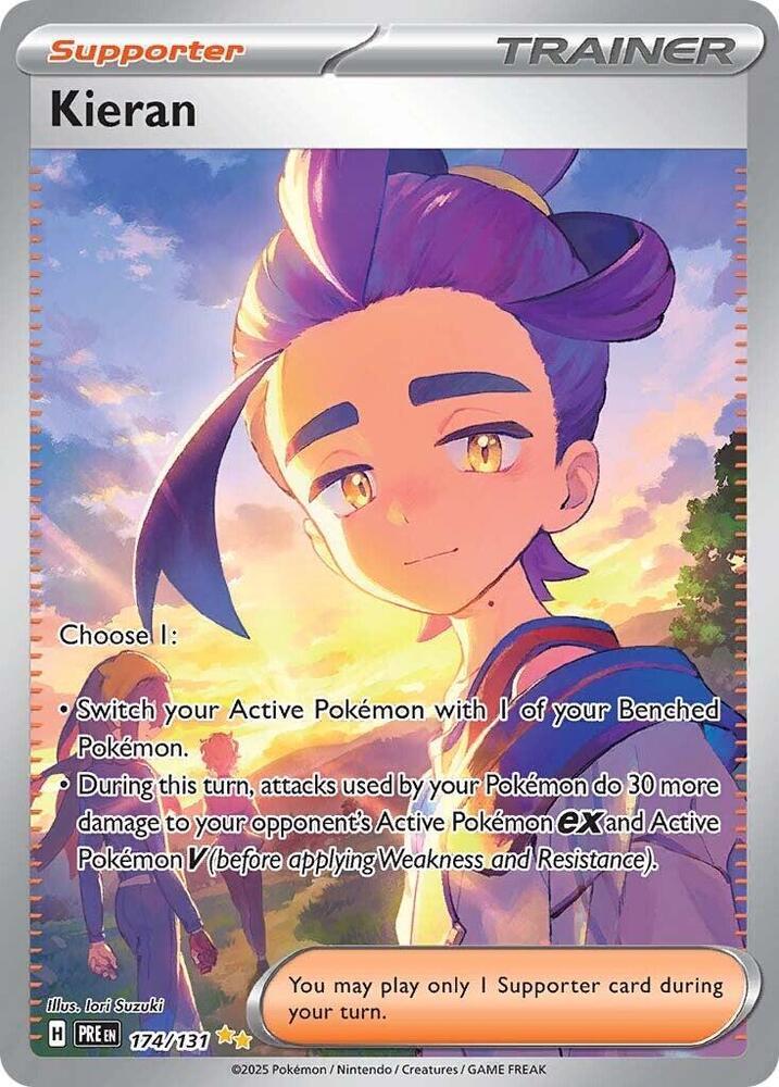 Kieran (174/131) [Scarlet & Violet: Prismatic Evolutions] | Exor Games New Glasgow