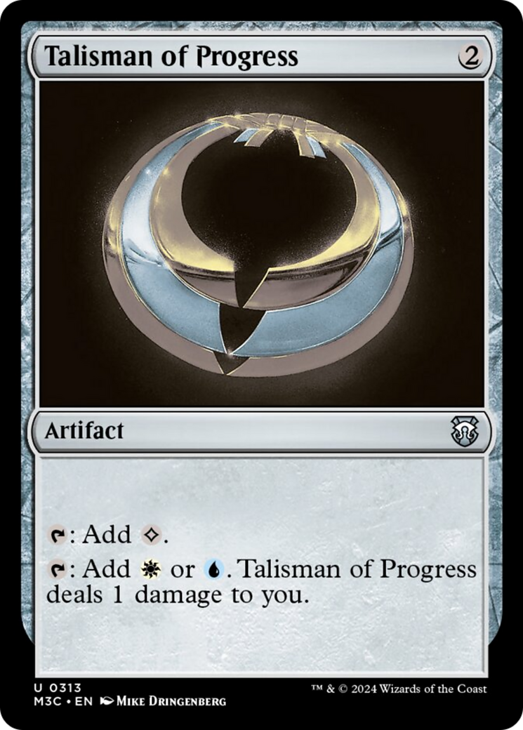 Talisman of Progress [Modern Horizons 3 Commander] | Exor Games New Glasgow