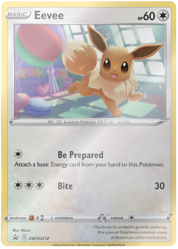 Eevee (SWSH212) [Sword & Shield: Black Star Promos] | Exor Games New Glasgow