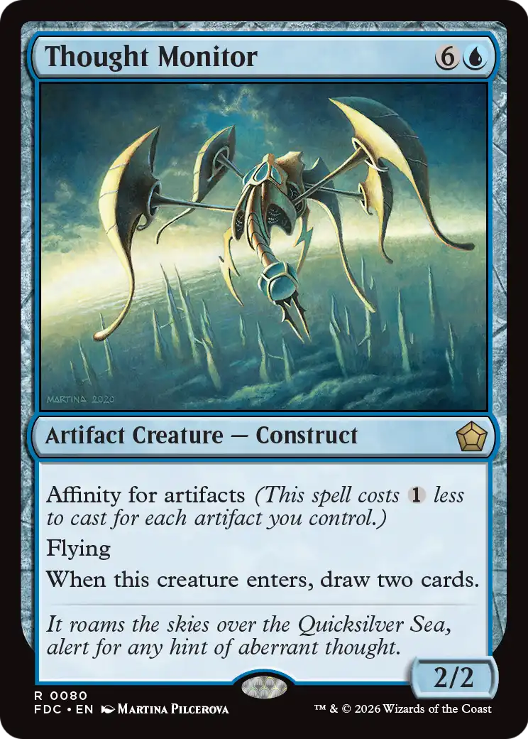 Thought Monitor [Foundations Commander] | Exor Games New Glasgow