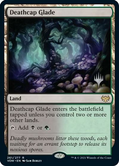 Deathcap Glade (Promo Pack) [Innistrad: Crimson Vow Promos] | Exor Games New Glasgow