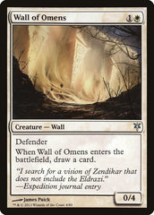 Wall of Omens [Duel Decks: Sorin vs. Tibalt] | Exor Games New Glasgow