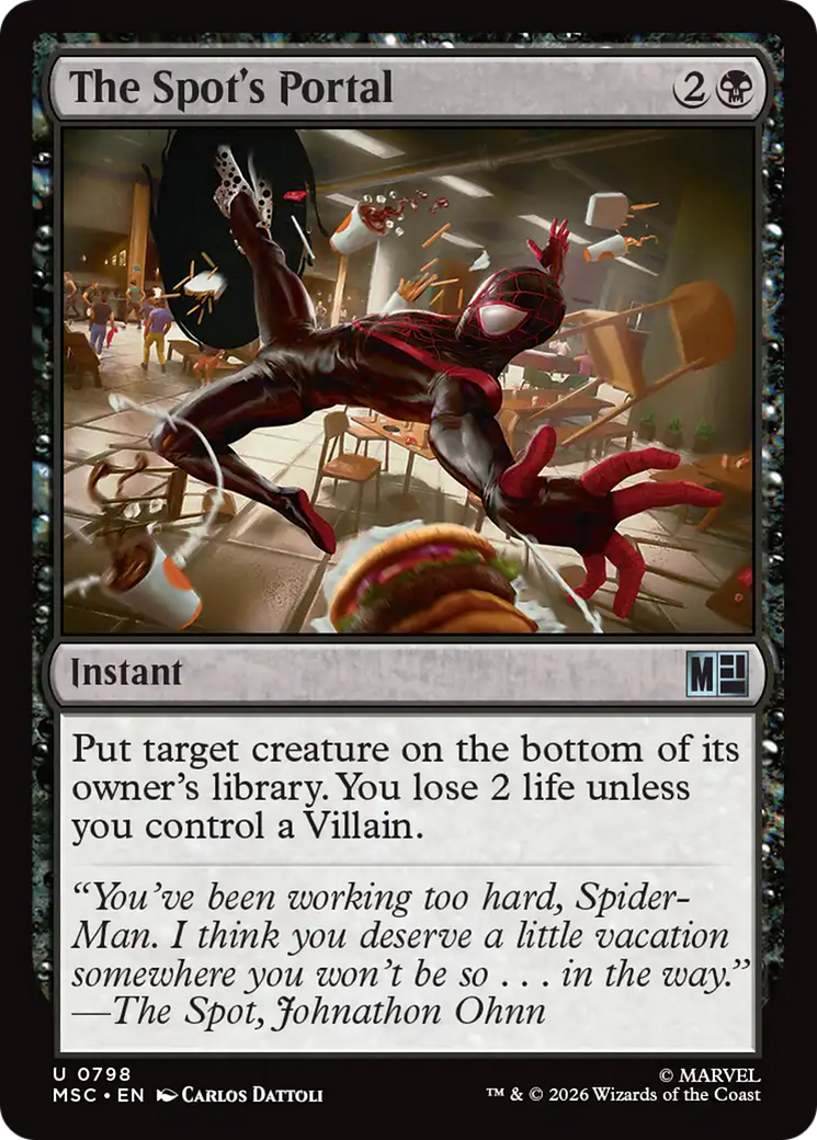 The Spot's Portal [Marvel Super Heroes Commander] | Exor Games New Glasgow